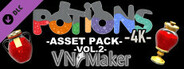 Visual Novel Maker - Potions Asset Pack 4K Vol 2