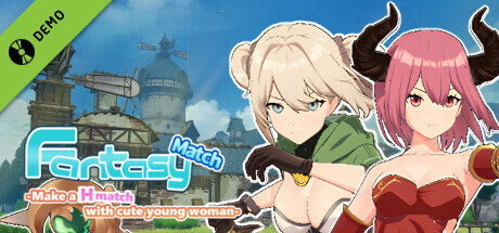 Fantasy Match -Make a H match with cute young woman- Demo cover art