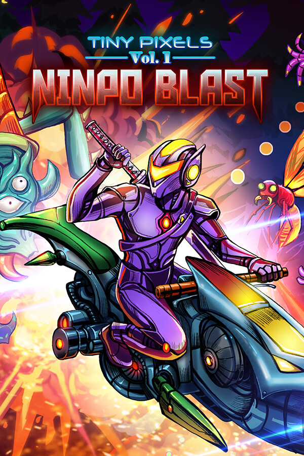 Steam portrait for Tiny Pixels Vol. 1 - Ninpo Blast.