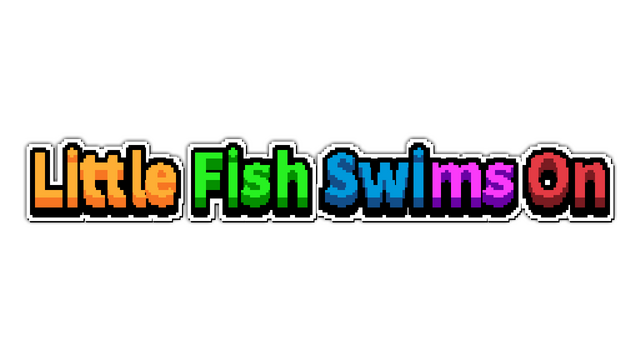 Little Fish Swims On Logo