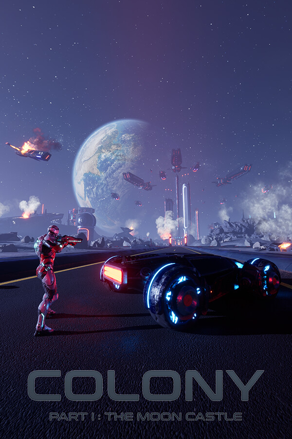 Steam portrait for Colony : Part I The Moon Castle.