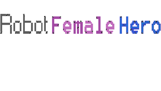Robot Female Hero Remastered Logo