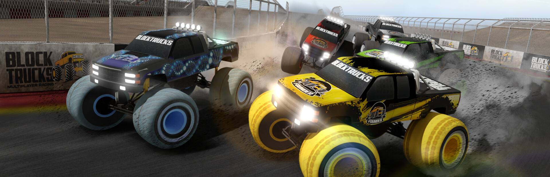 Block Trucks Multiplayer Racing