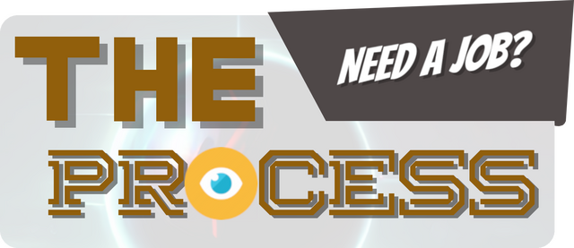The Process: Need a Job? Logo