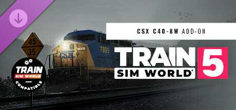 Train Sim World® 5: CSX C40-8W Loco Add-On cover art