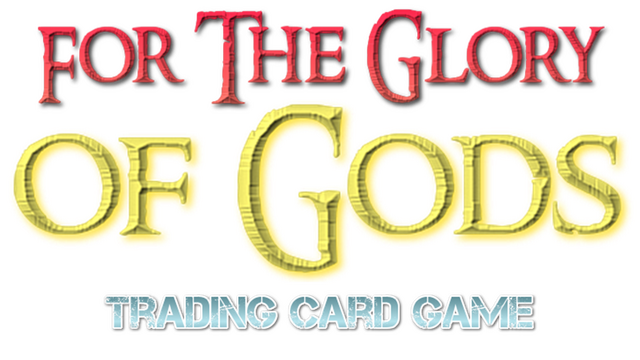 For the Glory of Gods TCG Logo