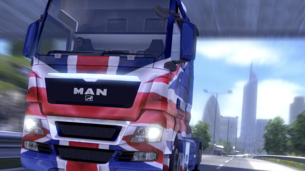 Скриншот из Euro Truck Simulator 2 - UK Paint Jobs Pack