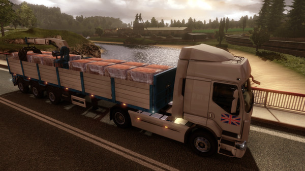 Скриншот из Euro Truck Simulator 2 - UK Paint Jobs Pack