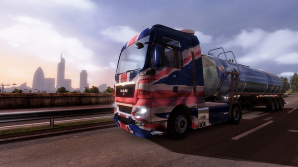 Скриншот из Euro Truck Simulator 2 - UK Paint Jobs Pack