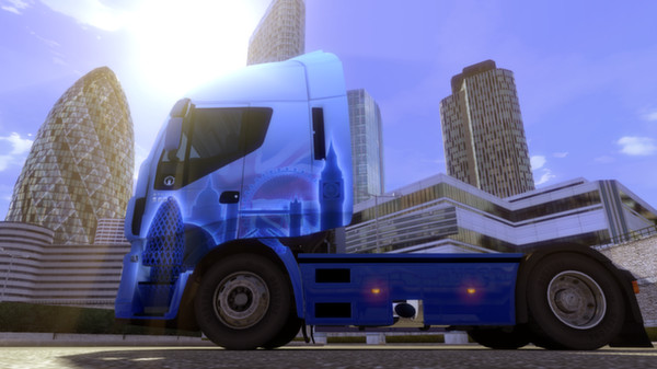 Скриншот из Euro Truck Simulator 2 - UK Paint Jobs Pack