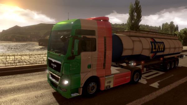 Скриншот из Euro Truck Simulator 2 - Irish Paint Jobs Pack