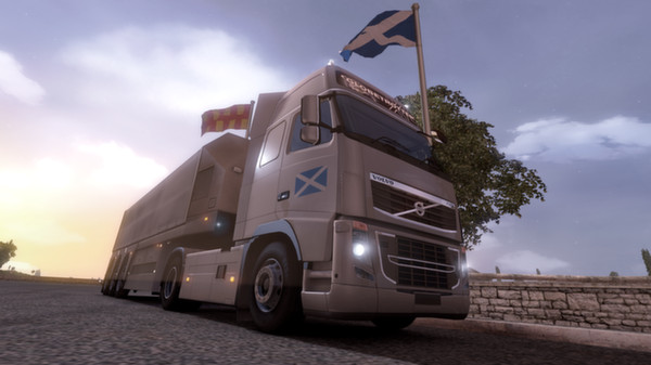 Скриншот из Euro Truck Simulator 2 - Scottish Paint Jobs Pack