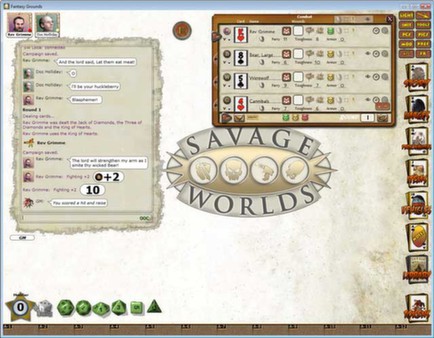 Скриншот из Fantasy Grounds - Savage Worlds Ruleset