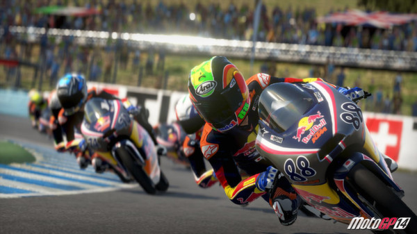 Скриншот из MotoGP 14 Red Bull Rookies Cup DLC