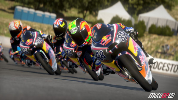 Скриншот из MotoGP 14 Red Bull Rookies Cup DLC