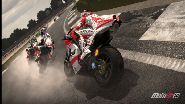 Скриншот из MotoGP 14 Donington Park Circuit DLC