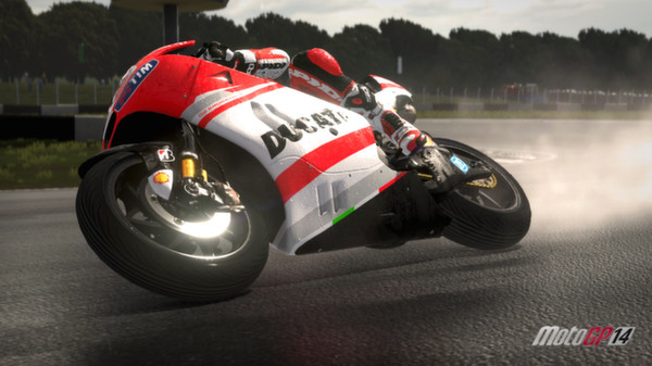 Скриншот из MotoGP 14 Donington Park Circuit DLC