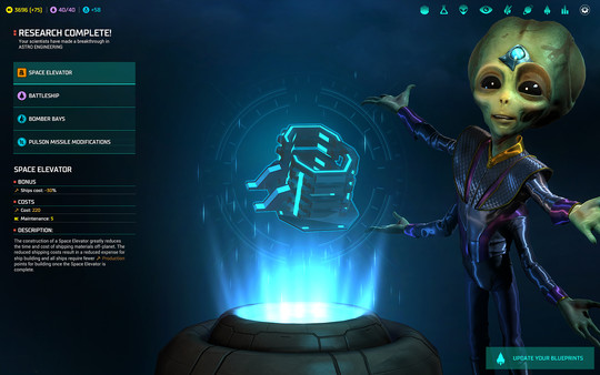 Скриншот из Master of Orion