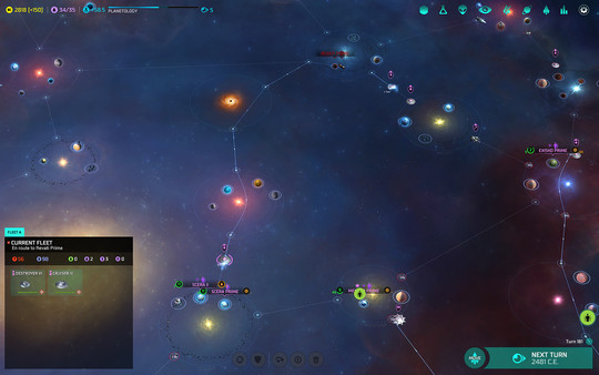 Скриншот из Master of Orion