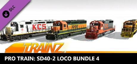 Trainz 2022 DLC - Pro Train: SD40-2 Loco Bundle 4 cover art