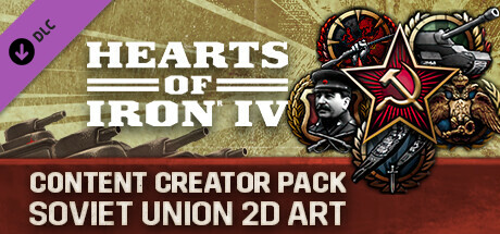 Hearts of Iron IV: Content Creator Pack - Soviet Union 2D cover art