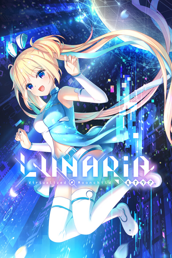 Steam portrait for LUNARiA -Virtualized Moonchild-.