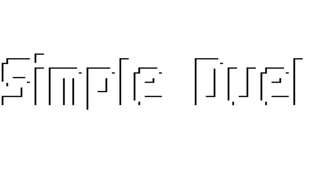 Simple Duel Logo
