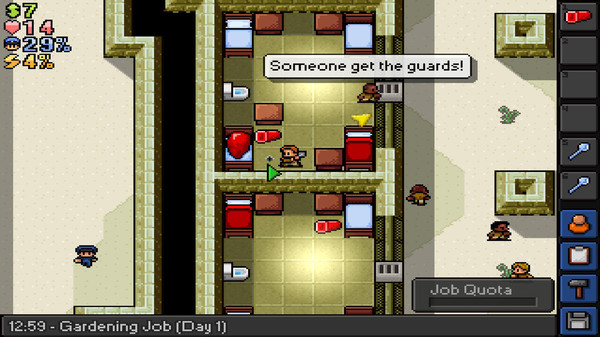 Скриншот из The Escapists