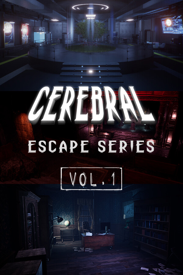 Steam portrait for Cerebral Escape Series: Vol 1.