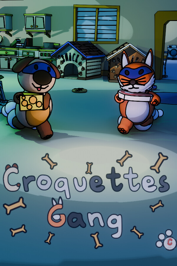 Steam portrait for Croquettes Gang.