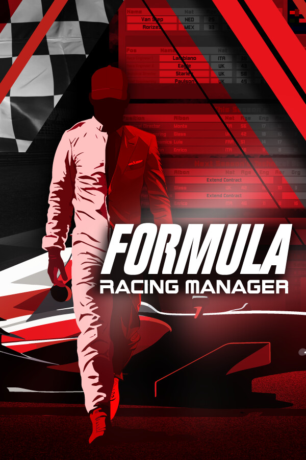 Steam portrait for Formula Racing Manager.