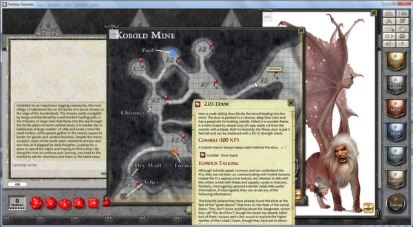 Скриншот из Fantasy Grounds - PFRPG Basic Paths: Fangs from the Past