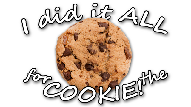 I Did It ALL for the COOKIE! Logo