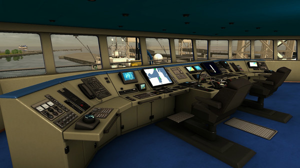 Скриншот из European Ship Simulator