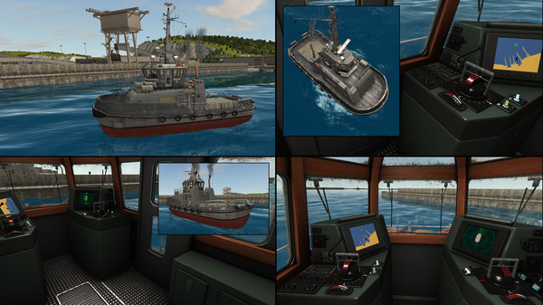 Скриншот из European Ship Simulator