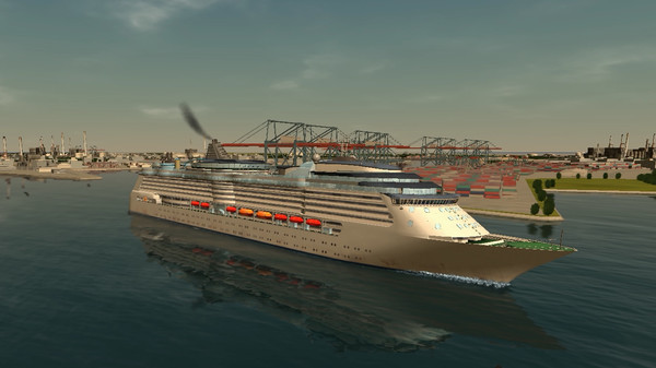 Скриншот из European Ship Simulator