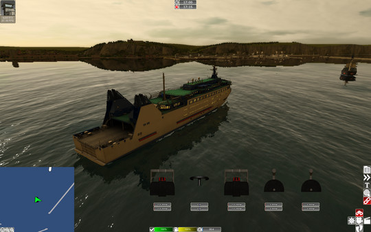 Скриншот из European Ship Simulator