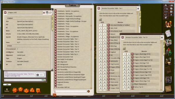 Скриншот из Fantasy Grounds - C&C Castle Keeper's Guide