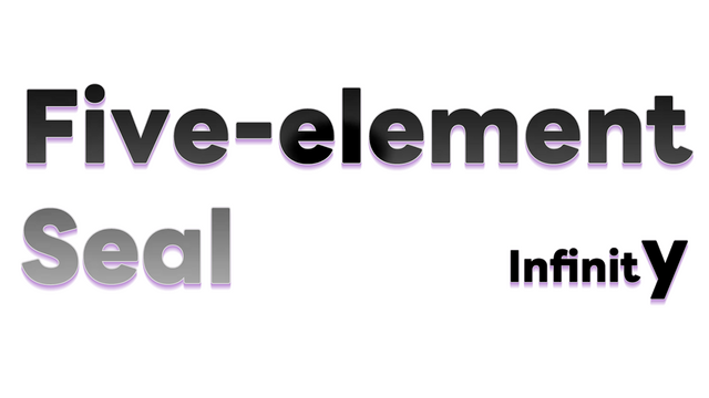 five-element Seal: Infinity Logo