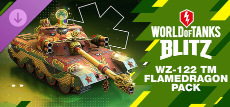 World of Tanks Blitz - WZ-122 TM Flamedragon Pack cover art