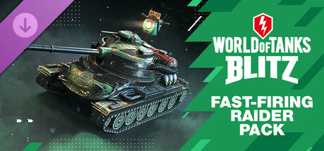 World of Tanks Blitz - Fast-firing Raider Pack cover art