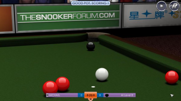 Скриншот из International Snooker