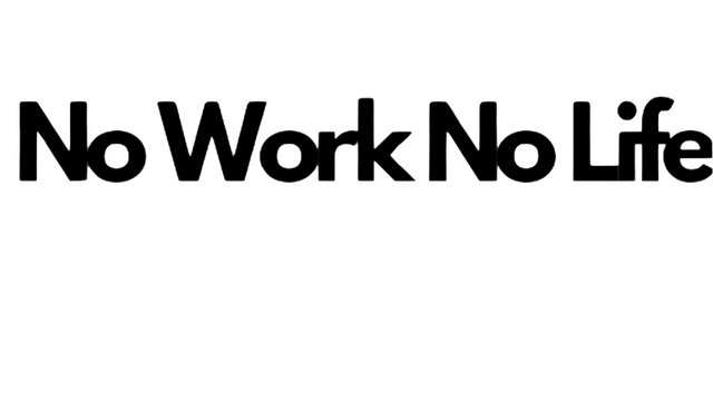 No Work No Life Logo