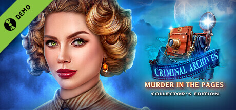 Criminal Archives: Murder in the Pages Collector's Edition Demo cover art