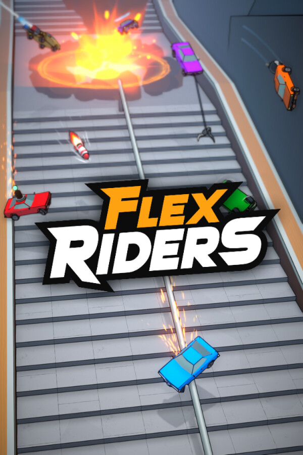 Steam portrait for Flex Riders.