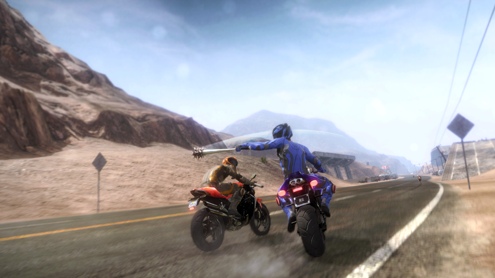 Road Redemption Gameplay Combat