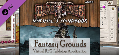 Fantasy Grounds - Deadlands Reloaded: Marshall's Handbook and Extension cover art