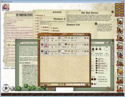 Скриншот из Fantasy Grounds - Deadlands Reloaded: Marshall's Handbook and Extension