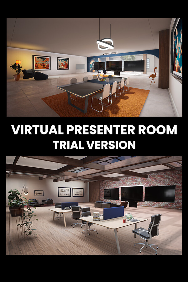 Steam portrait for Virtual Presenter Room - Testversion.