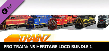 Trainz 2019 DLC - Pro Train: NS Heritage Loco Bundle 1 cover art